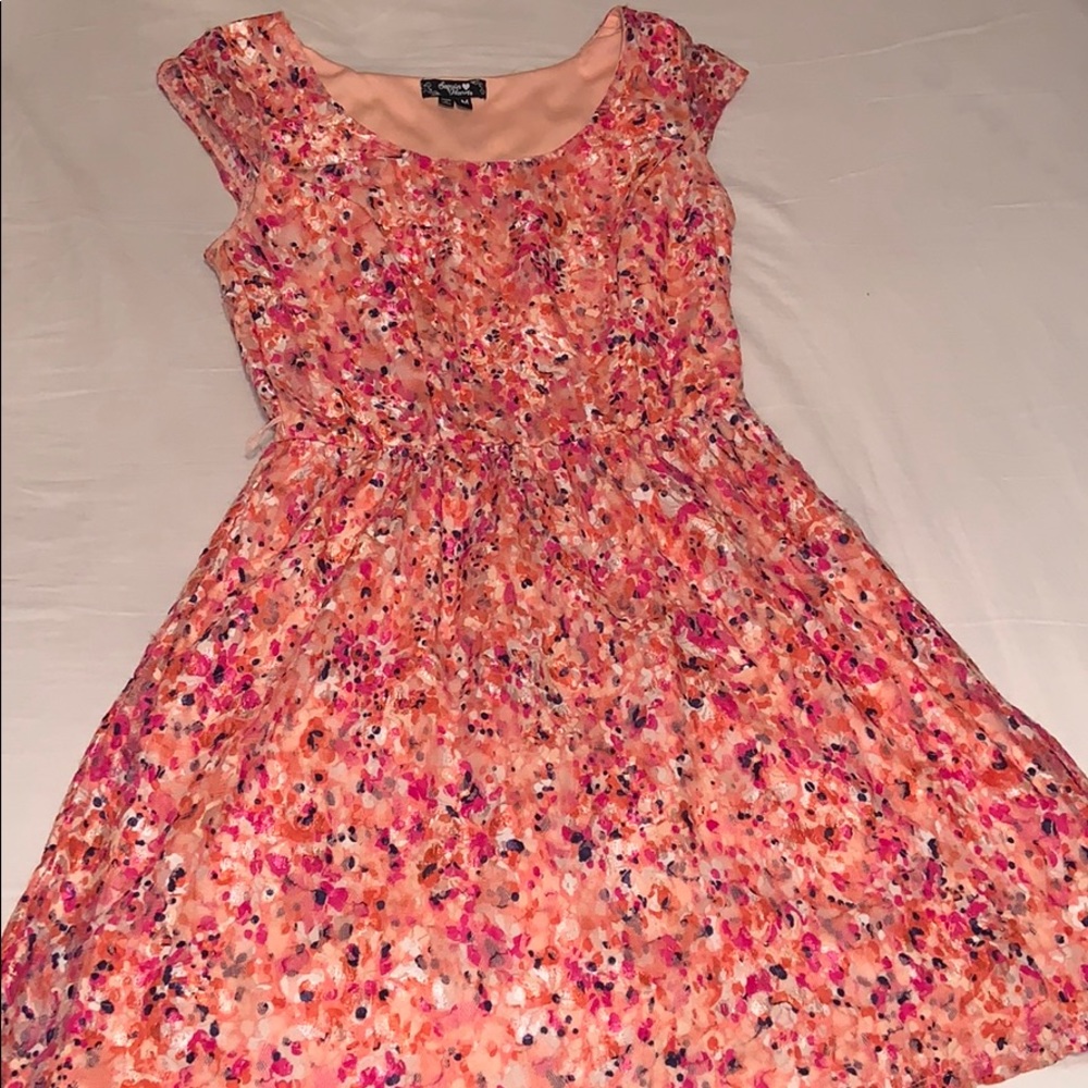 Multicolored floral dress